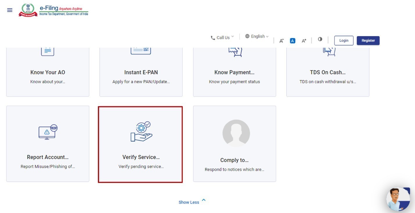 Verify Service Request Of ERIs User Manual Income Tax Department verify-service-request-of-eris-user-manual-income-tax-department